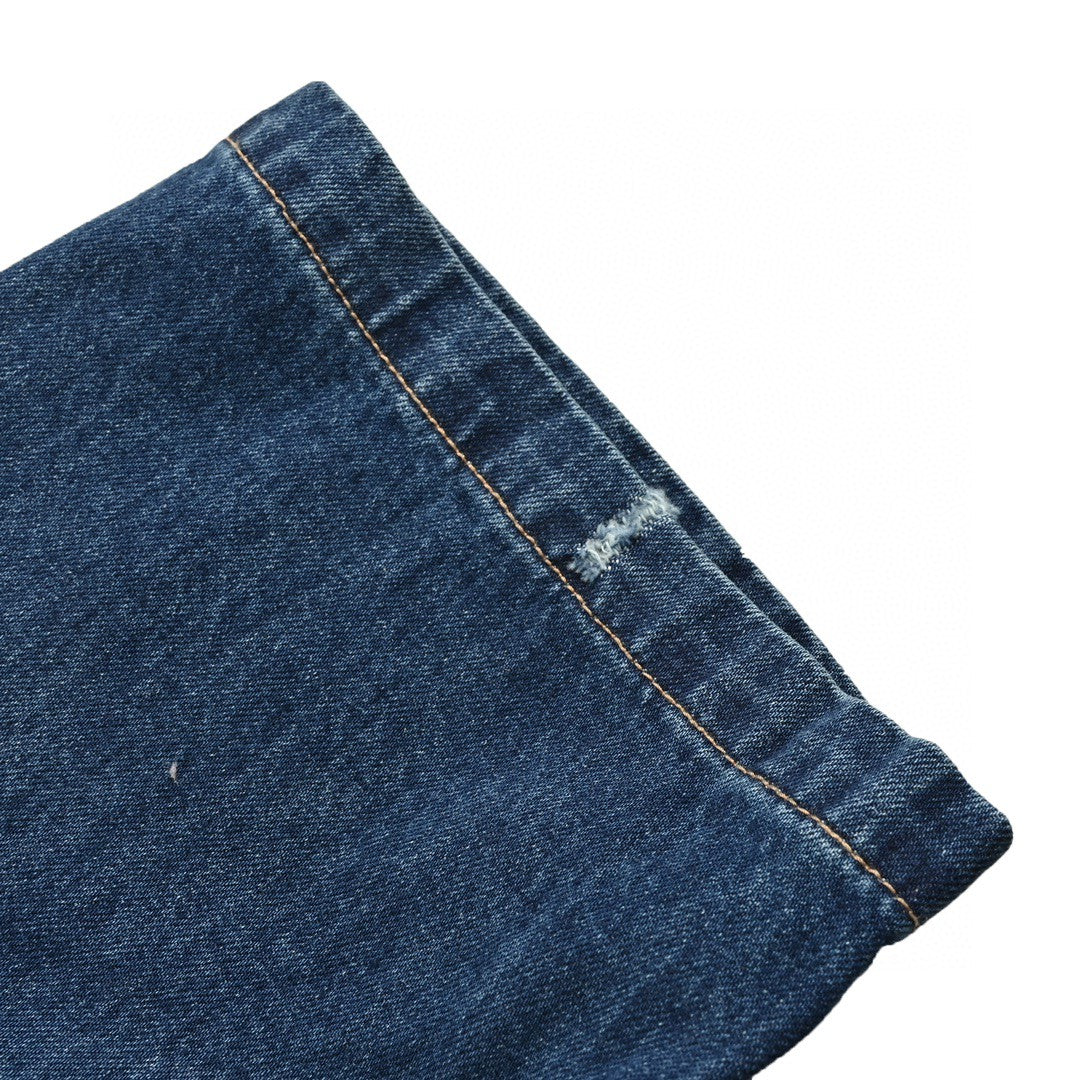 Prada Denim Shirt - Blue Unisex Streetwear Limited Edition - This Prada denim shirt features a classic blue wash design. It has short sleeves and