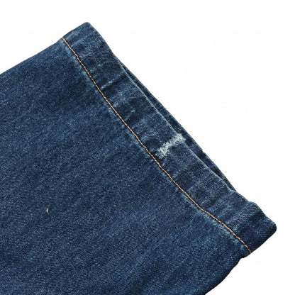 Prada Denim Shirt - Blue Unisex Streetwear Limited Edition - This Prada denim shirt features a classic blue wash design. It has short sleeves and