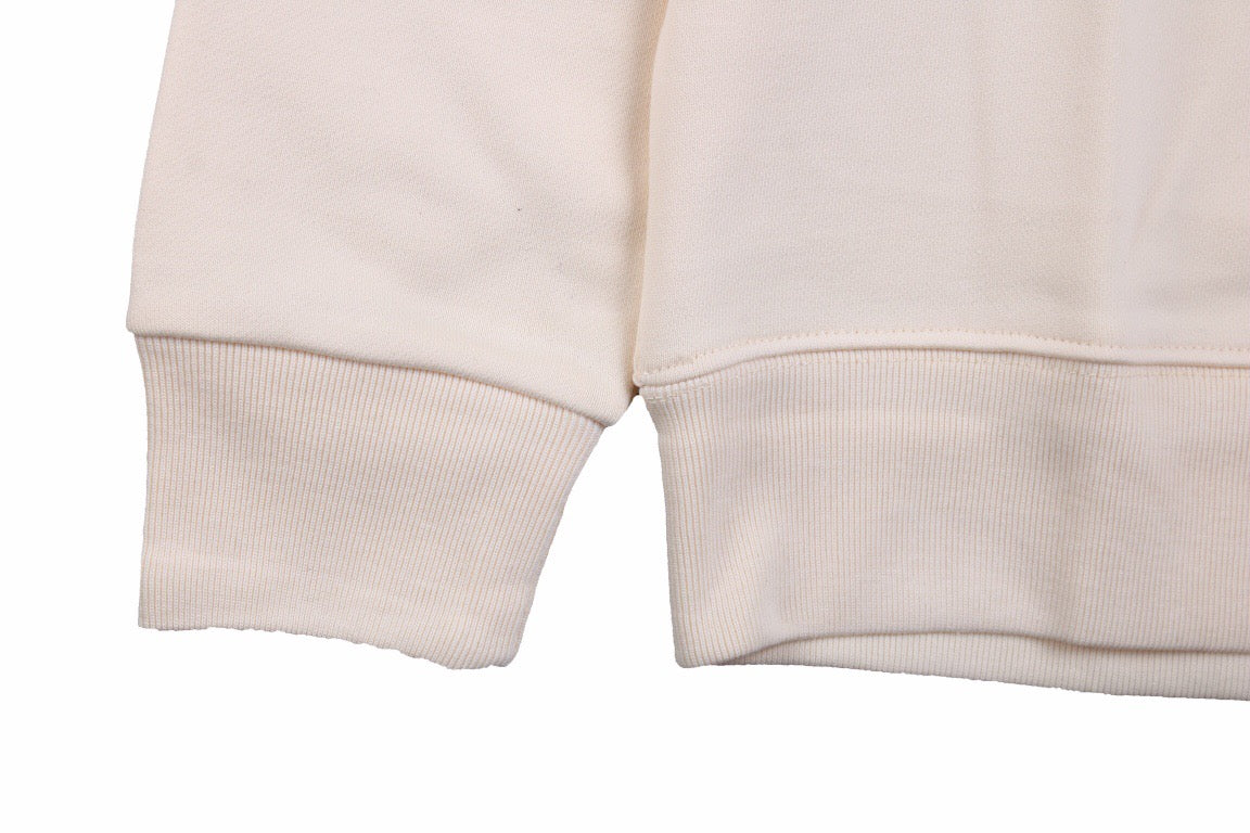 Sudadera Gucci con bordado de dónut - Crudo