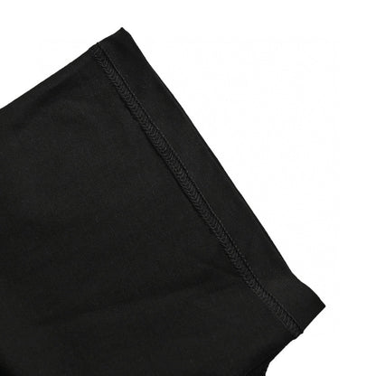 Camiseta negra con logo reflectante de Balenciaga