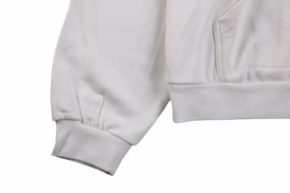 Sudadera blanca Balenciaga con estampado 'I Love'