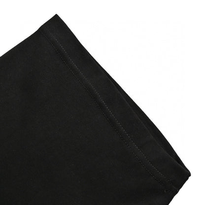Prada Milano Black Emblem T-Shirt - close up - replica sneakers