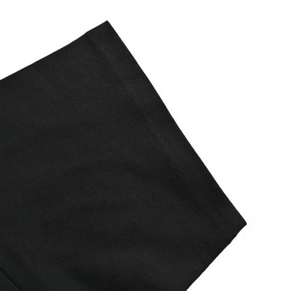 Prada Milano Logo T-Shirt (Black) - close up - replica sneakers