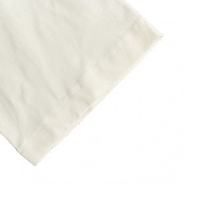 Camiseta Balenciaga con logo estampado ahumado (blanca)