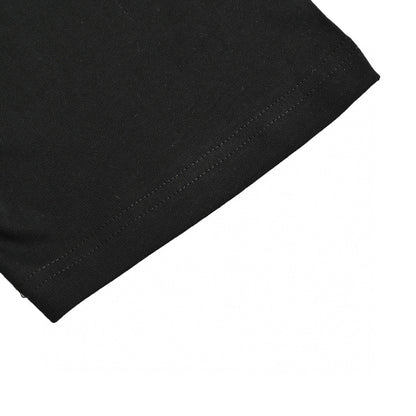 Camiseta Dior con logotipo CD bordado (negra)