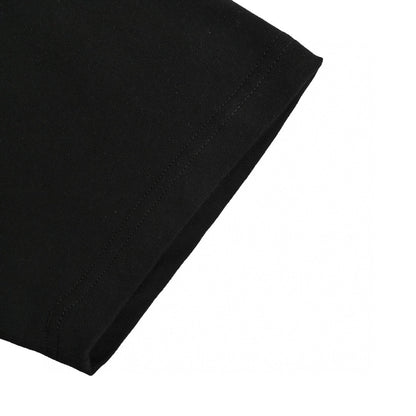 T-shirt noir à logo graphique multicolore de Balenciaga