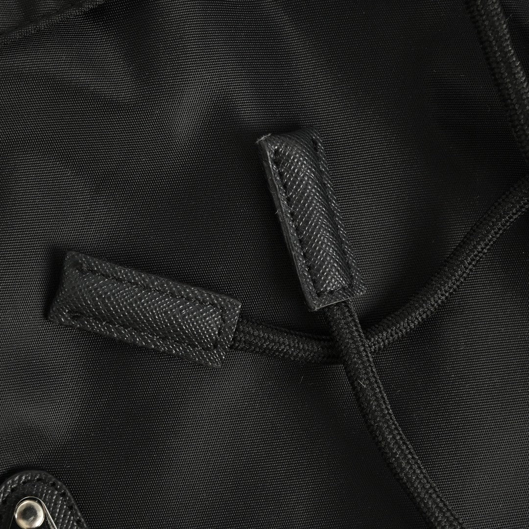 Prada Nylon Hooded Jacket - close up - replica sneakers