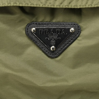 Prada Olive Green Short-Sleeve Jacket - close up - replica sneakers