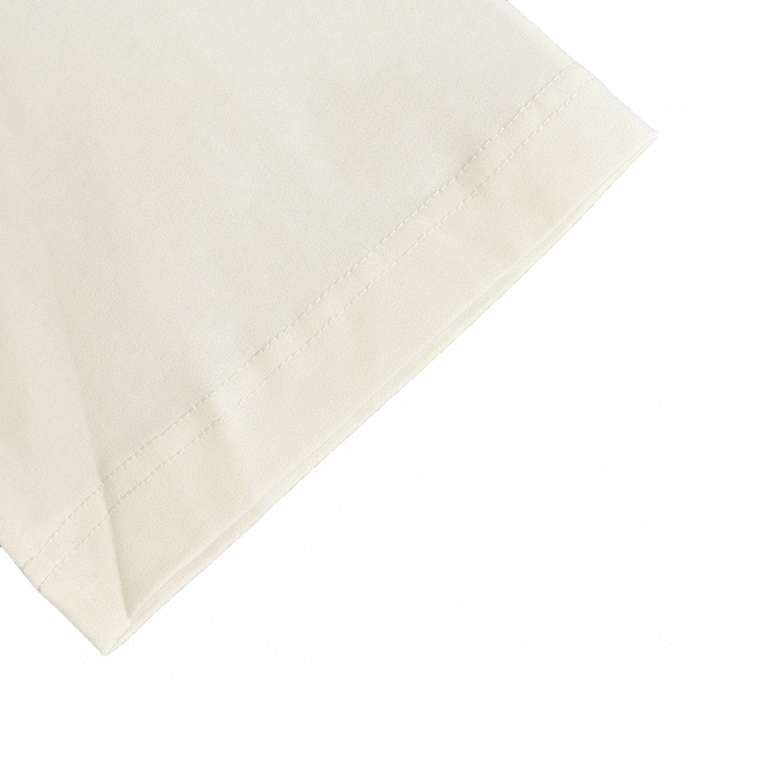 Camiseta Balenciaga con logo azul (blanca)