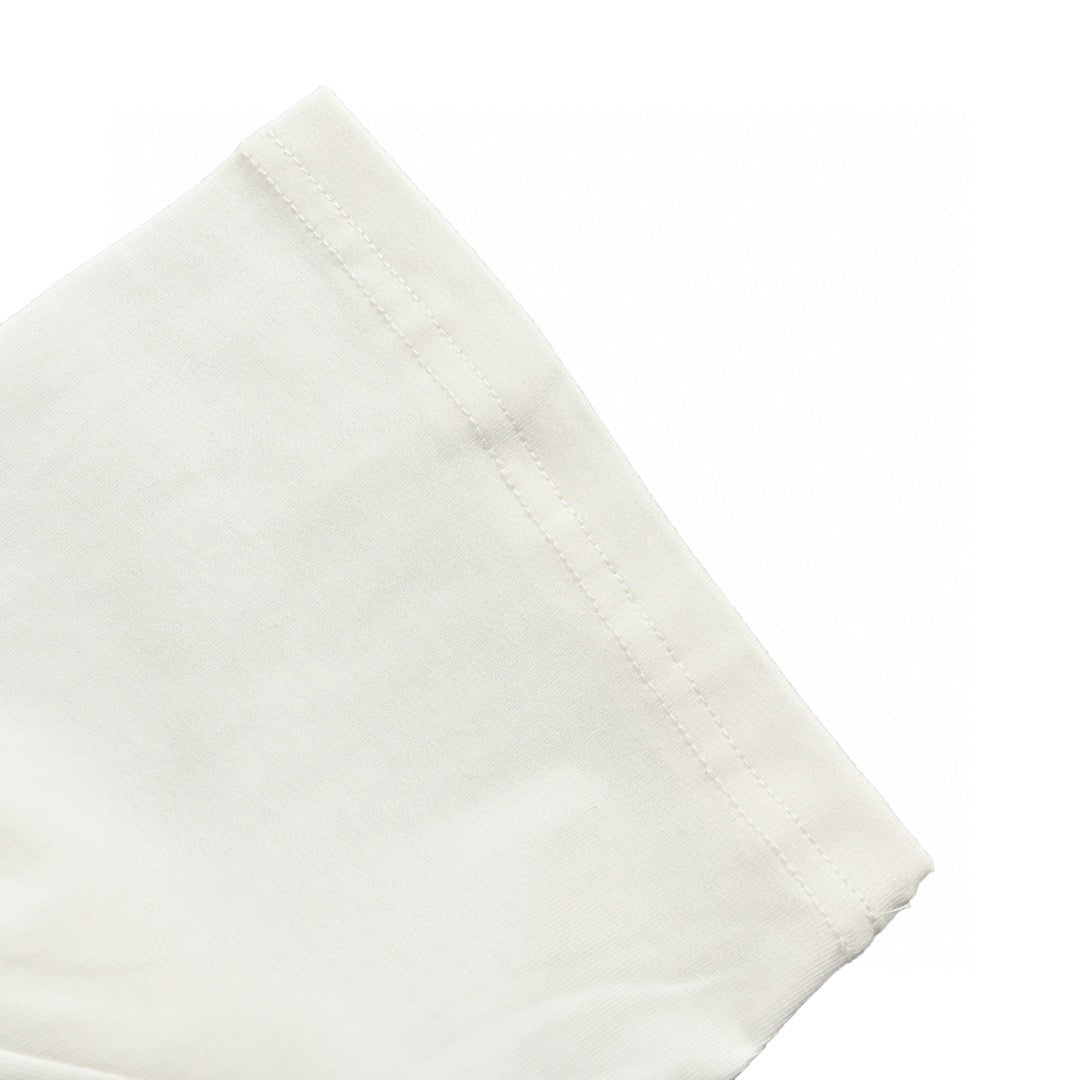 Camiseta blanca adornada de Gucci