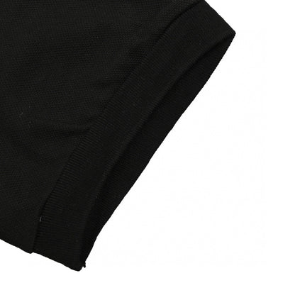 Polo à logo rayé Gucci (noir)