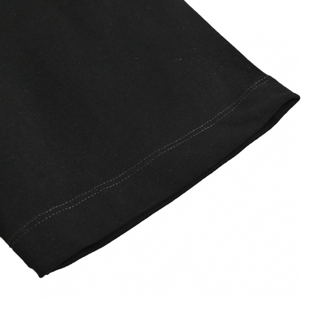 Camiseta Dior con logo graffiti en negro