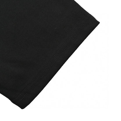 Camiseta negra con logo extragrande de Dior