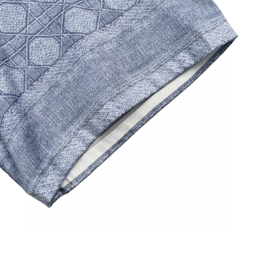 Chemise à manches courtes à motifs géométriques Dior