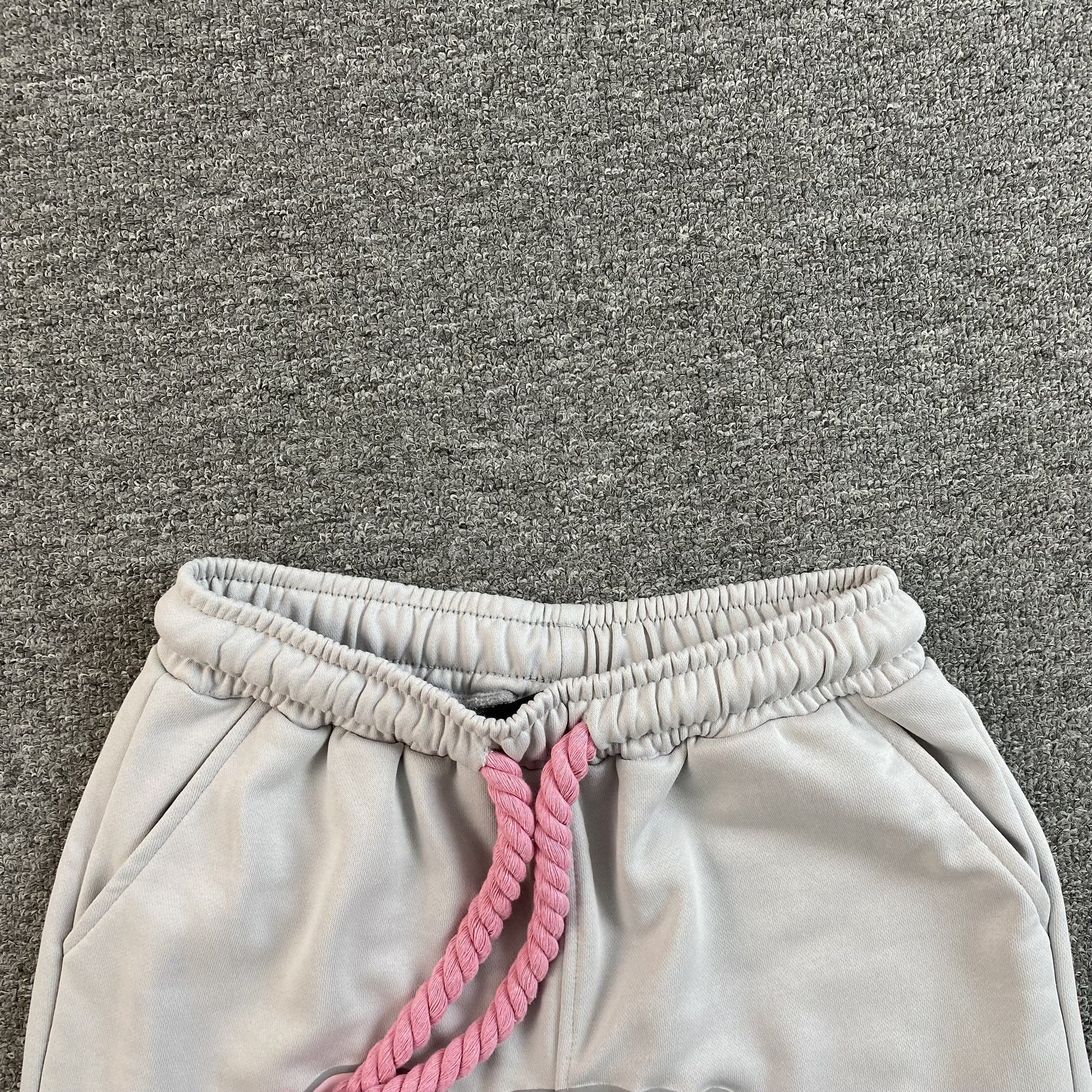 SYNA World Shorts Grey - Pink Unisex Streetwear Limited Edition