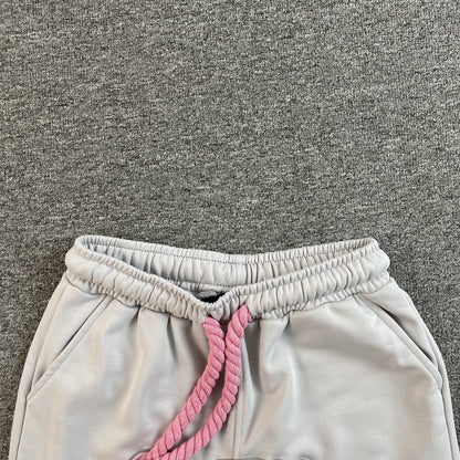 SYNA World Shorts Grey - Pink Unisex Streetwear Limited Edition