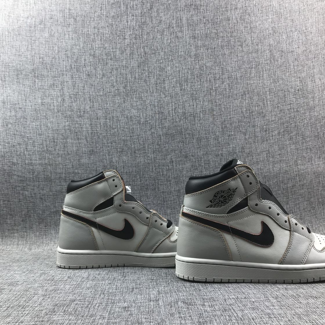 JORDAN 1 Retro High Og Defiant - Sb Nyc To Paris Sneakers - Black Unisex Streetwear Limited Edition