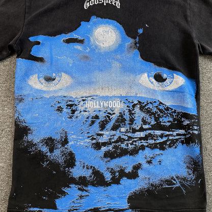 GODSPEED HILLS HAVE EYES T-SHIRT WASHED BLACK