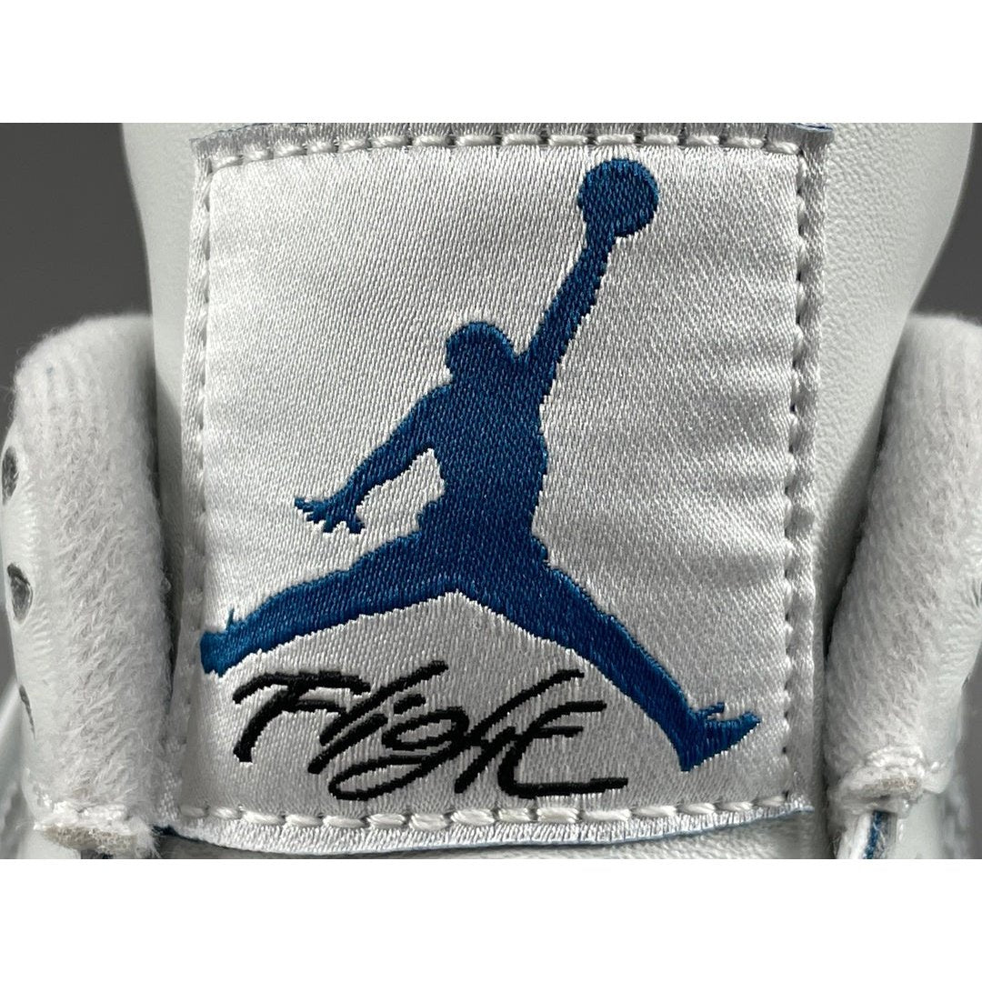 JORDAN 4 - Military - Blue Unisex Streetwear Limited Edition - Experience the iconic JORDAN 4 x MILITARY BLUE, a fusion of timeless style and modern
