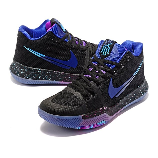 NIKE Kyrie 3 - Flip The Switch Shoes - Black Unisex Streetwear Limited Edition