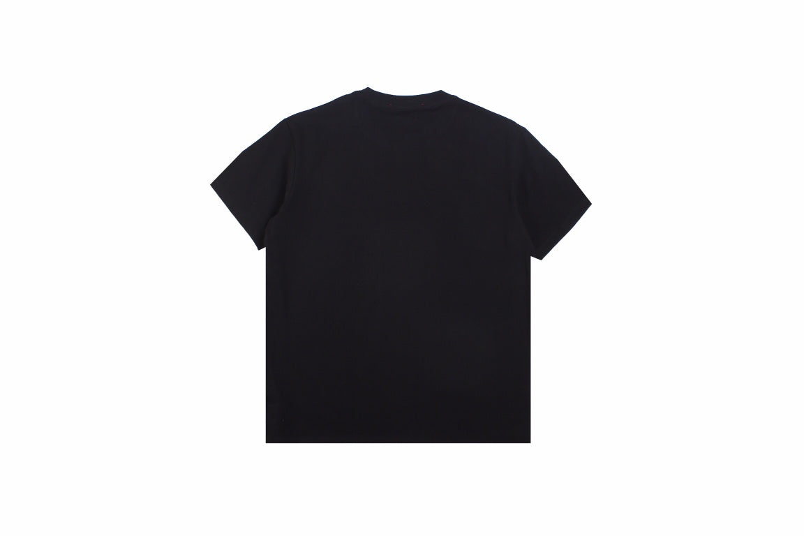 GUCCI - Balenciaga Drip Logo T-shirt - Black Unisex Streetwear Limited Edition - The GUCCI x BALENCIAGA DRIP LOGO T-SHIRT BLACK - REPLICA is a perfect fusion of