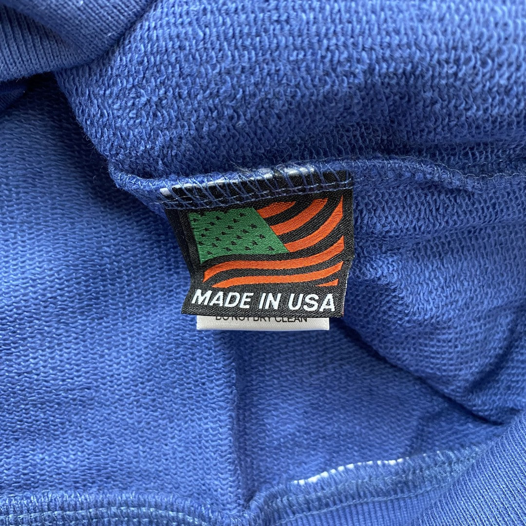 SWEAT À CAPUCHE EN COTON AVEC COURONNE DE JEAN BLEU