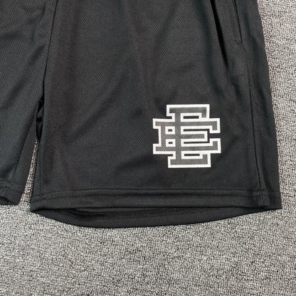 ERIC Emanuel Ee Basic Shorts - Grey - Black Unisex Streetwear Limited Edition