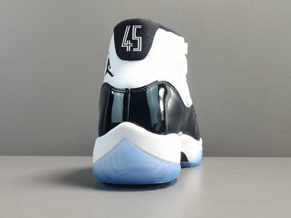 JORDAN 11 - Concord Sneakers - Black Unisex Streetwear Limited Edition