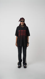 GALLERY Art That Kills Identity Tee T-Shirt - Red Unisex Streetwear Limited Edition - The Gallery Dept. 'Art That Kills' T-Shirt is a striking piece that effortlessly blends streetwear