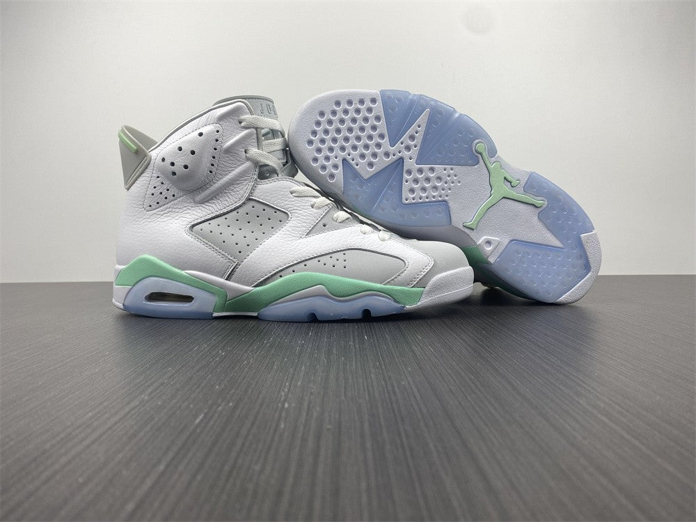 Jordan 6 tiffany - White Unisex Streetwear Limited Edition - The Air Jordan 6 Mint Foam is a fresh and elegant twist on the classic