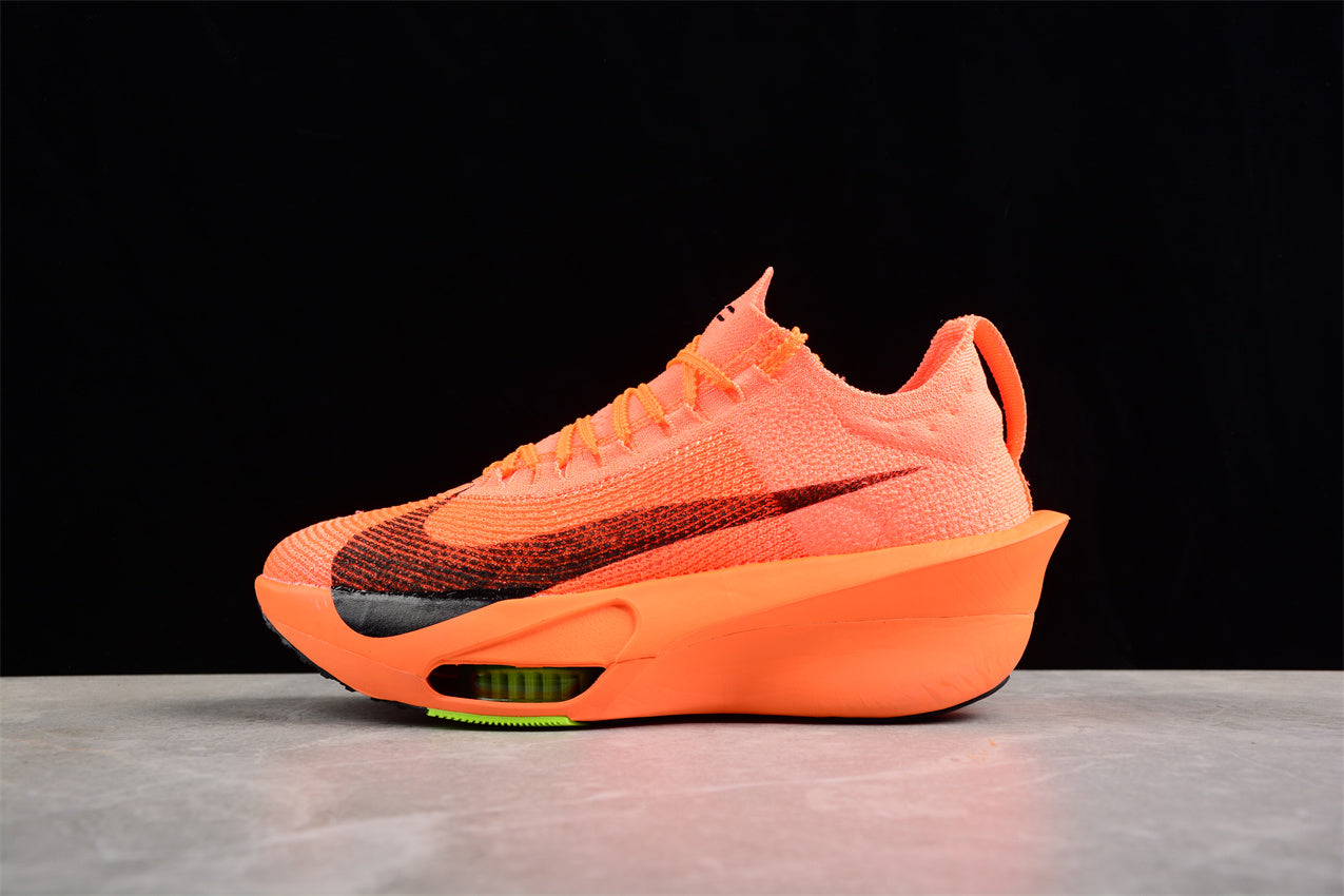 Zoom Alphafly Ne - T% 3 - Orange Unisex Streetwear Limited Edition - Introducing the Nike Air Zoom Alphafly NEXT% 3 in a vibrant orange hue, designed to
