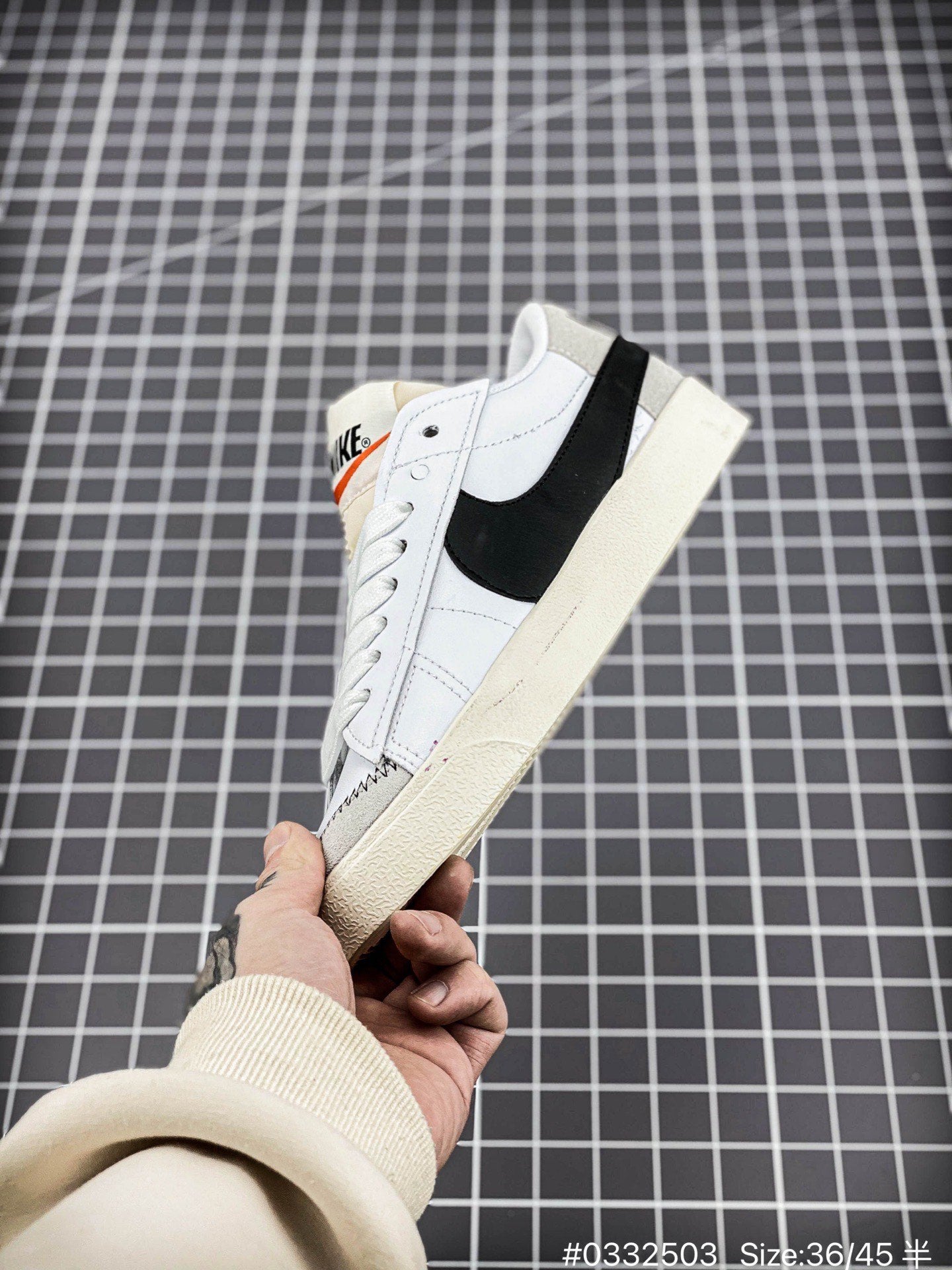 Nike Blazer Low'1977 Vintage - White Unisex Streetwear Limited Edition - The Nike Blazer Low '1977 Vintage 'Off-White' delivers a refined take on the classic Blazer