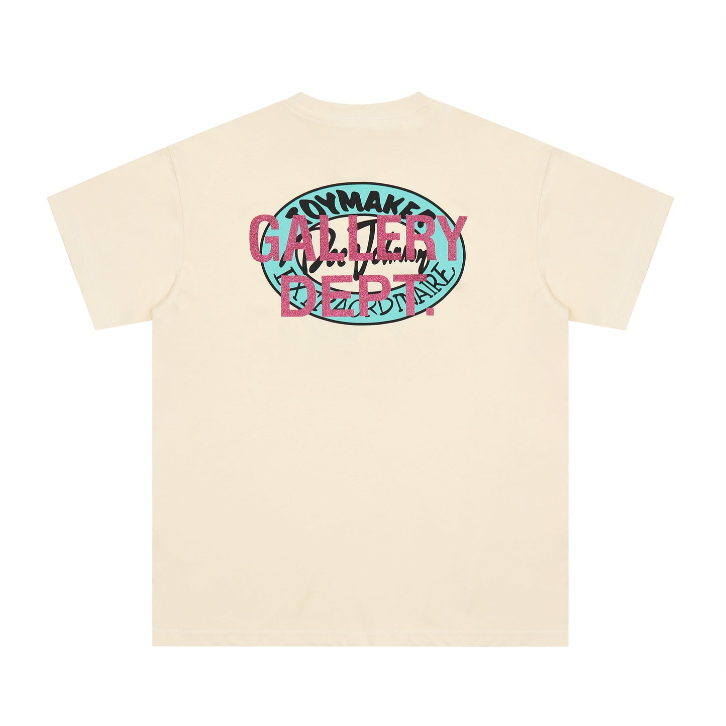 GALLERY Dept. 23ss Dead Batteries Tee T-Shirt - Cream Unisex Streetwear Limited Edition - **Gallery Dept. 'My Batteries Died!' T-Shirt** Step into the realm of art and fashion with