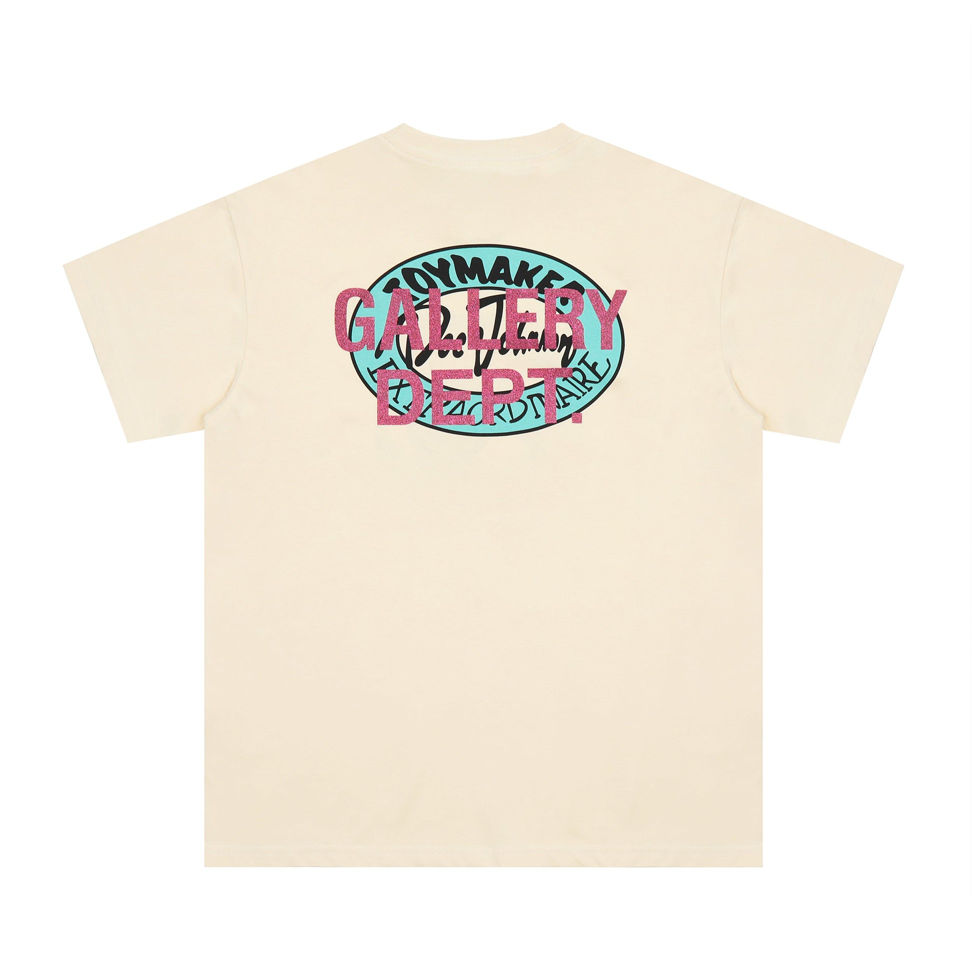 GALLERY Dept. 23ss Dead Batteries Tee T-Shirt - Cream Unisex Streetwear Limited Edition - **Gallery Dept. 'My Batteries Died!' T-Shirt** Step into the realm of art and fashion with