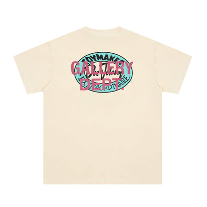 GALLERY Dept. 23ss Dead Batteries Tee T-Shirt - Cream Unisex Streetwear Limited Edition - **Gallery Dept. 'My Batteries Died!' T-Shirt** Step into the realm of art and fashion with