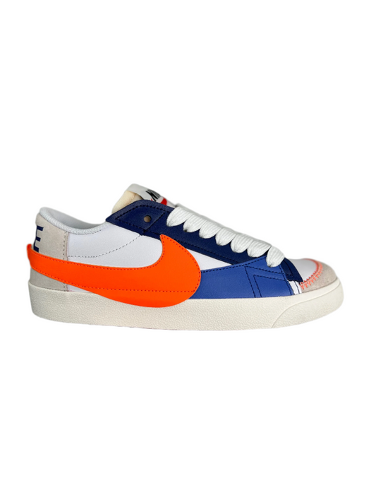 Nike Blazer Low'1977 Jumbo Unisex Streetwear Limited Edition - The Nike Blazer Low '1977 Jumbo reimagines the classic silhouette with bold, oversized design elements