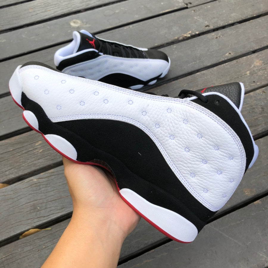 Jordan 13 Retro 'he Got Game' Sneakers - Black Unisex Streetwear Limited Edition - The Air Jordan 13 Retro in the 'He Got Game' colorway is a classic and