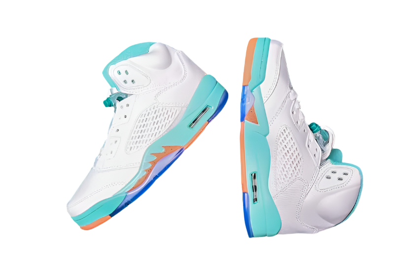 Jordan 5 Retro south Beach - Black Unisex Streetwear Limited Edition