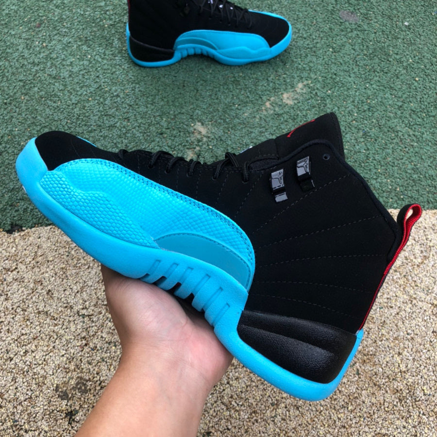 Jordan 12 Gamma - Blue Unisex Streetwear Limited Edition - Introducing the Air Jordan 12 Retro 'Gamma Blue,' a bold and dynamic sneaker that stands