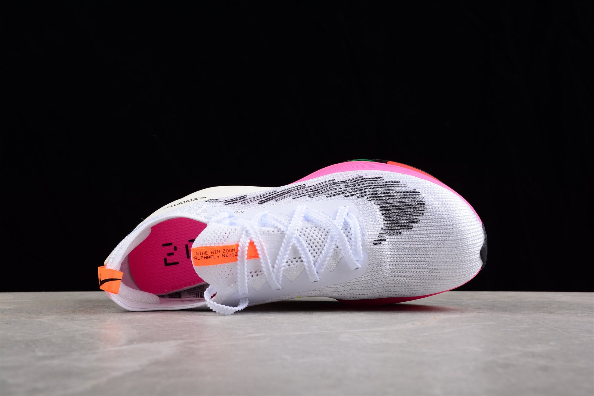 Zoom Alphafly Ne - T% 2 And Pink - White Unisex Streetwear Limited Edition