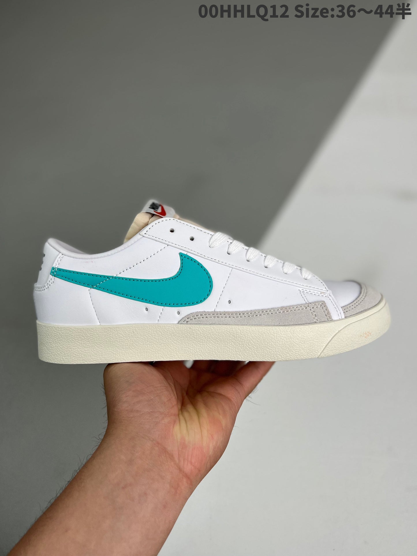 Nike Blazer Low'1977 - Black Unisex Streetwear Limited Edition - The Nike Blazer Low '1977' in white, blue, and black offers a fresh take on