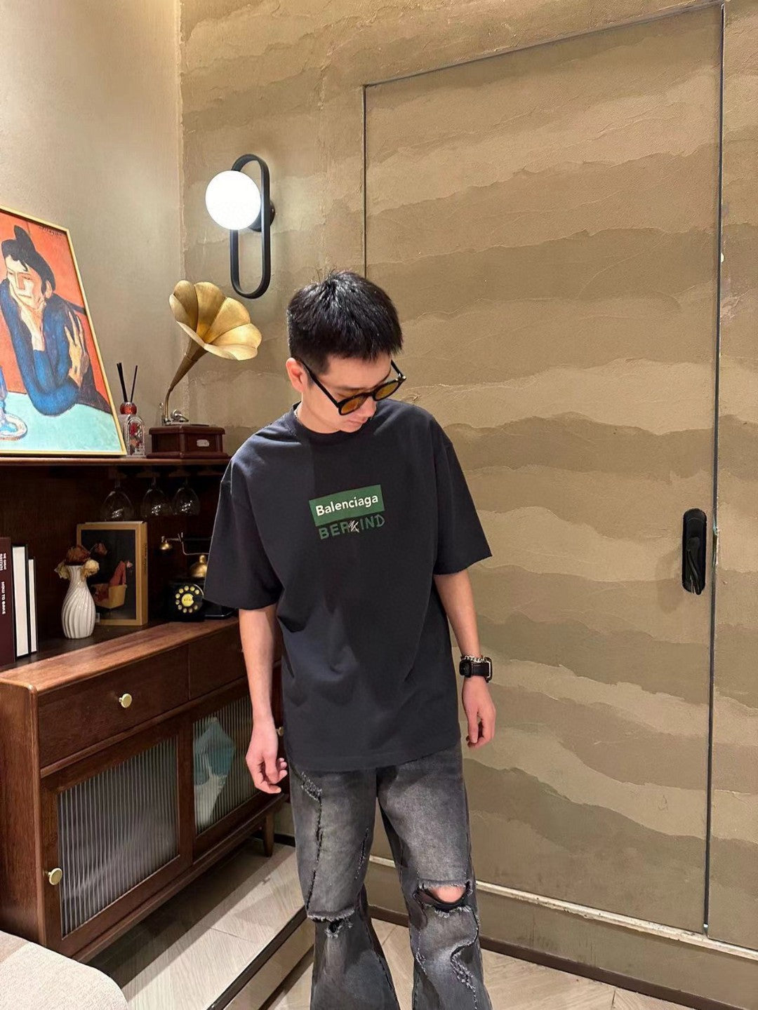 Camiseta Balenciaga - Estampado Berlín