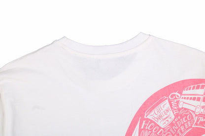 BALENCIAGA x SUPREME ROJO S CAMISETA BLANCA