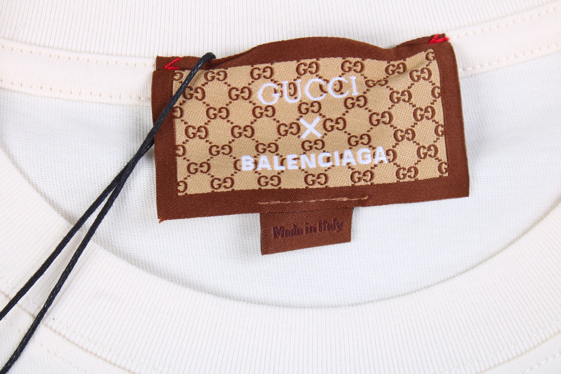 Camiseta de la colaboración Gucci x Balenciaga - Blanca