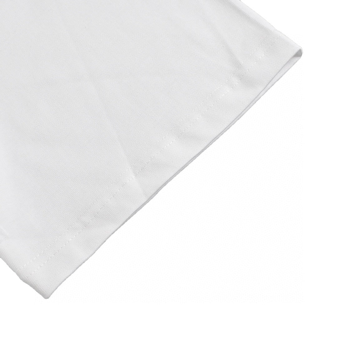 Balenciaga T-shirt With Mountain Graphic - White Unisex Streetwear Limited Edition - <span>Simple and stylish. Features a colorful mountain graphic on the chest. Made from high-quality fabric.