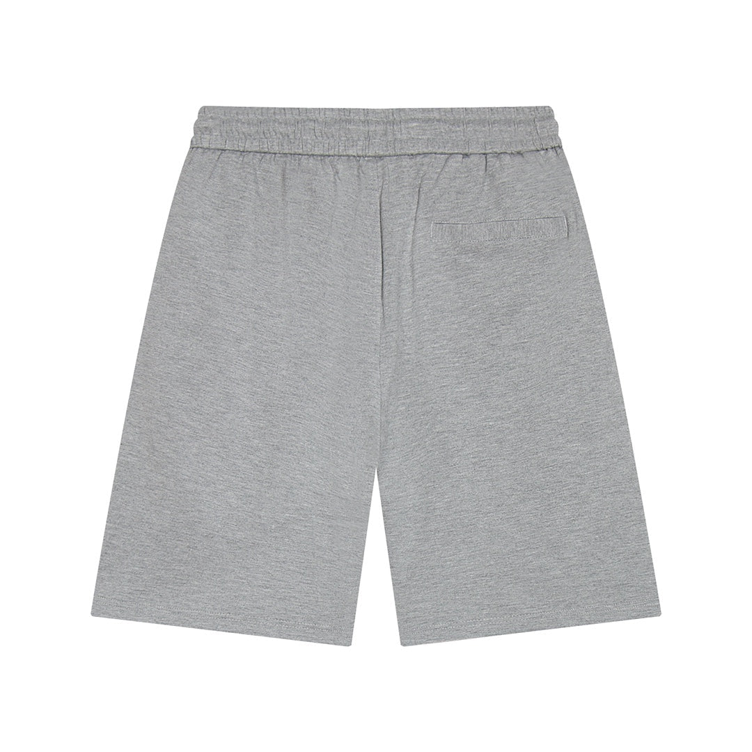 CHROME Hearts Horse Shoe Logo Shorts - Grey Unisex Streetwear Limited Edition