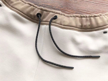NIKE TECH FLEECE PANTS x SANDALWOOD/LIGHT BONE WHITE - box - replica sneakers