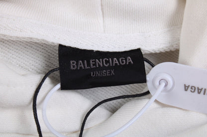 Sudadera blanca Balenciaga
