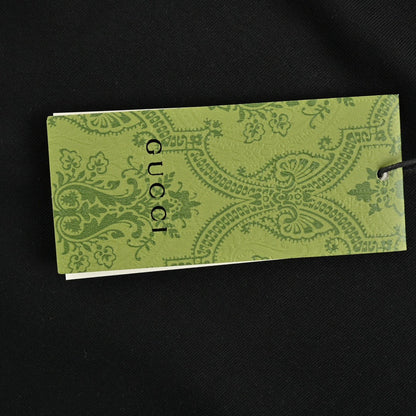 Camiseta Gucci con logo de vaca de dibujos animados (negra)