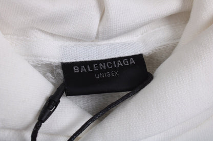 Sudadera blanca Balenciaga Be Yourself